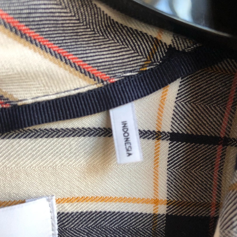 Foxcroft Plaid Button Down Blouse - image 3